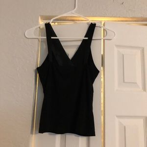 Basic black Belly top